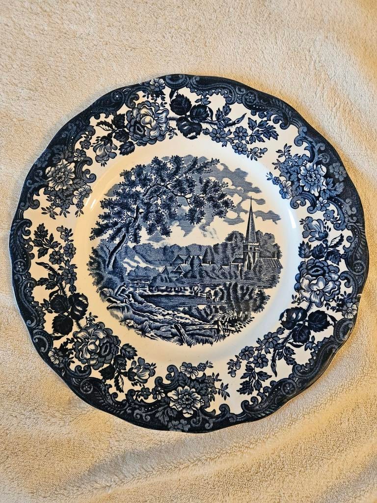Royal Worcester Avon Scenes bord, Ophalen of Verzenden