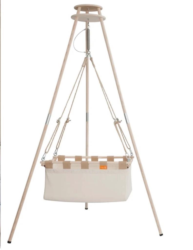 Hangwiegje Kindekeklein / Hussh Cradles inclusief standaard, Kinderen en Baby's, Babywiegjes en Ledikanten, Ophalen, Zo goed als nieuw