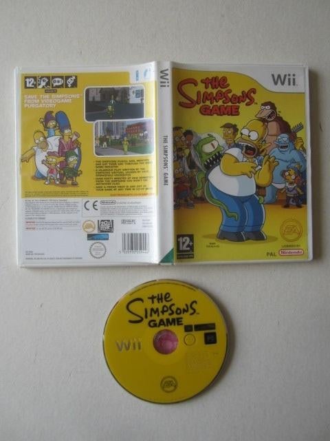 Simpsons the game Nintendo Wii, Gebruikt, 1 speler, Ophalen of Verzenden, Vanaf 3 jaar