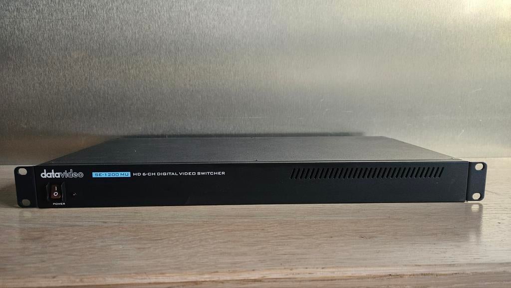 Datavideo SE-1200MU HD 6-kanaals Digitale Video Switcher, Ophalen of Verzenden, Zo goed als nieuw