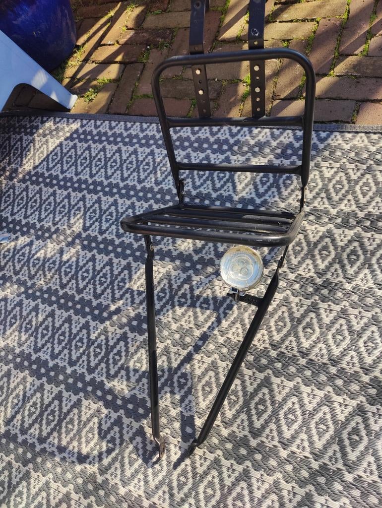 Steco voordrager / bagagedrager voor fiets (met lamp), Ophalen, Gebruikt, Overige typen