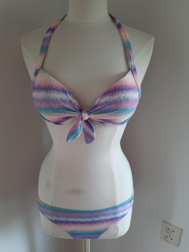 SHIWI bikini pastel waves maat 38, Shiwi, Ophalen of Verzenden, Zo goed als nieuw, Bikini