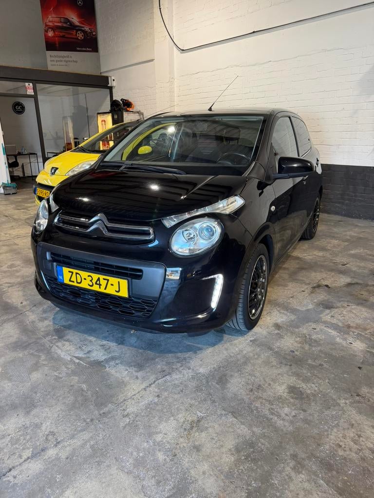 Citroën C1 1.0 VTi – 2019 – Zwart | NAP  | NAVI | GR BEURT, Voorwielaandrijving, Euro 5, Stof, Zwart