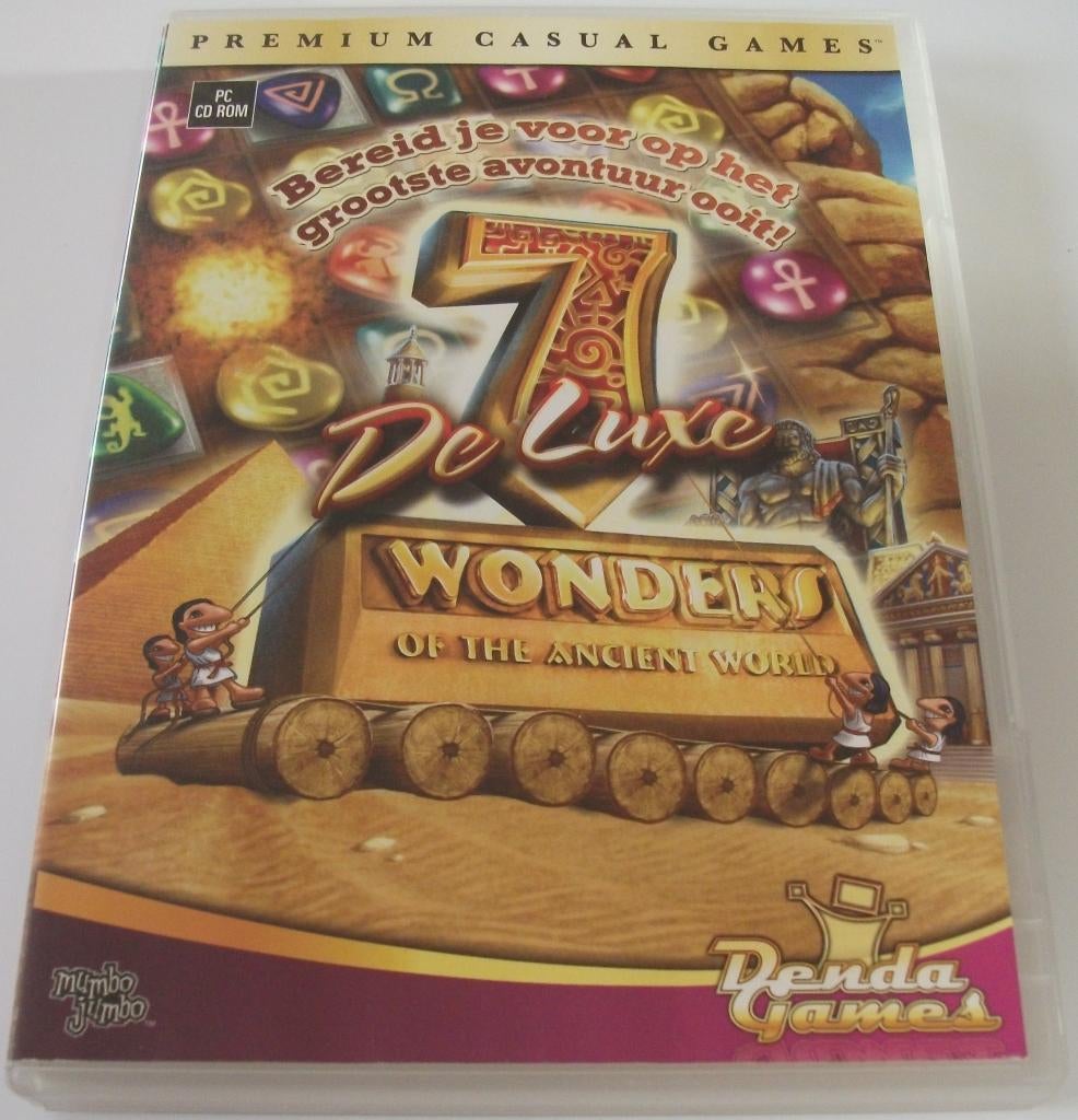 PC Game *** 7 WONDERS DE LUXE *** Wonders of Ancient World, Puzzel en Educatief, 1 speler, Ophalen of Verzenden, Zo goed als nieuw