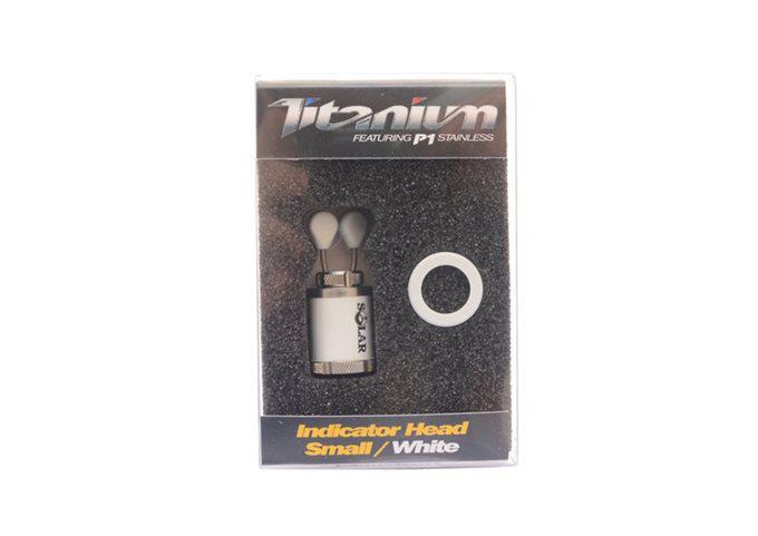 Solar Titanium P1 Indicator Head Small white, Ophalen of Verzenden, Zo goed als nieuw, Overige typen