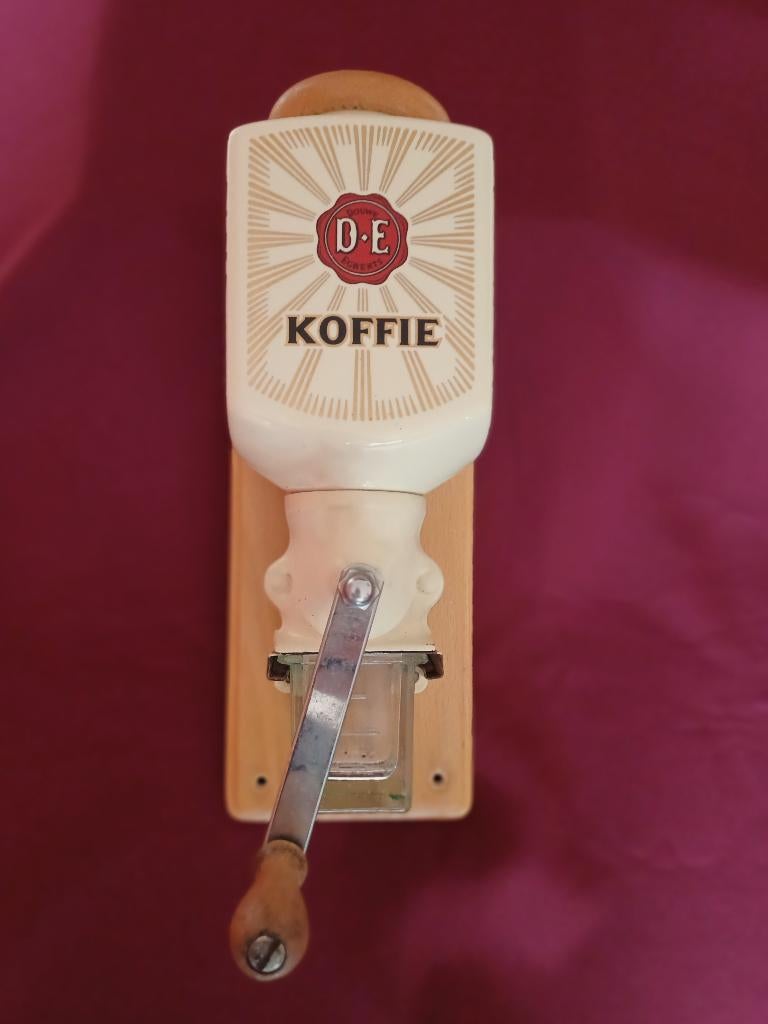 DE koffiemolen origineel met glasbakje, Ophalen of Verzenden