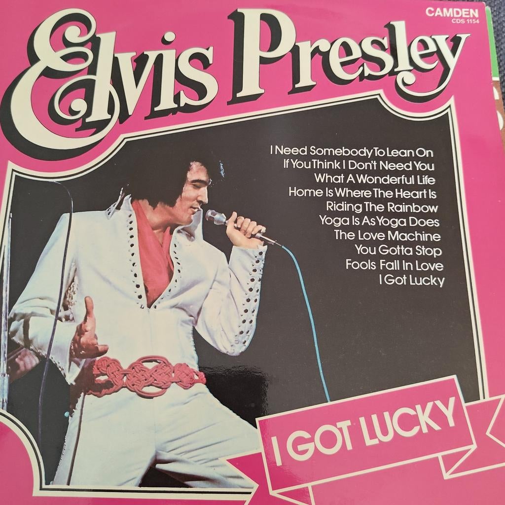 Elvis Presley - I Got Lucky LP (Poprock), Ophalen of Verzenden, Gebruikt, 12 inch, Poprock