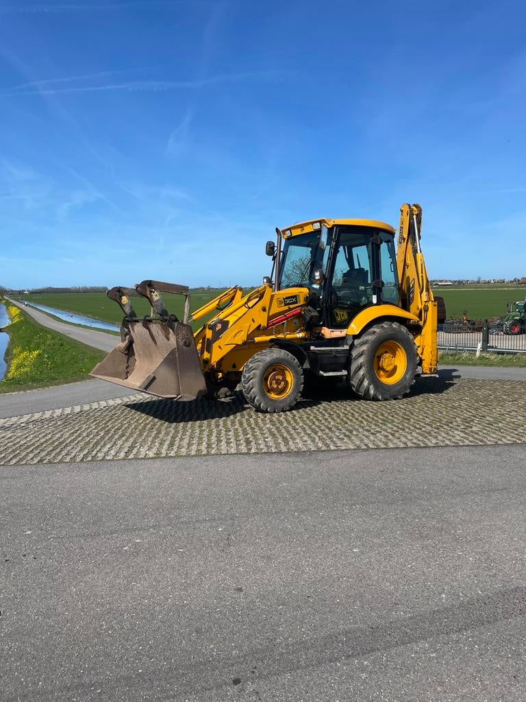 Jcb 3cx, Ophalen, Graaflaadcombinatie