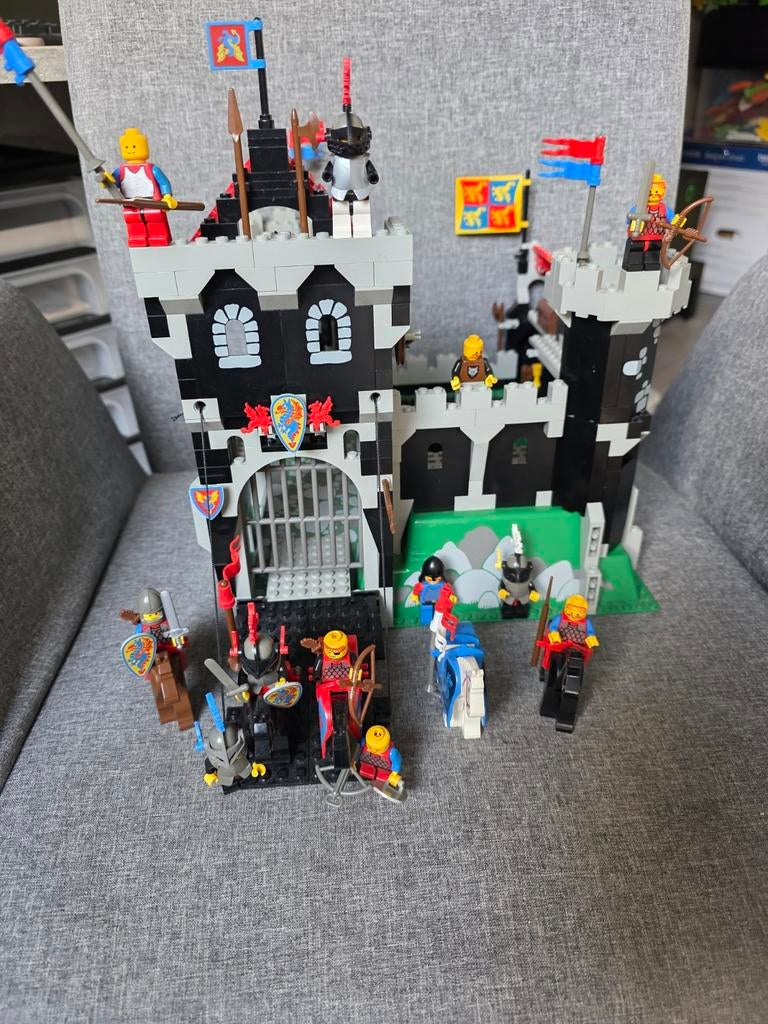 Lego Black Knight's Castle 6086, Ophalen of Verzenden, Gebruikt