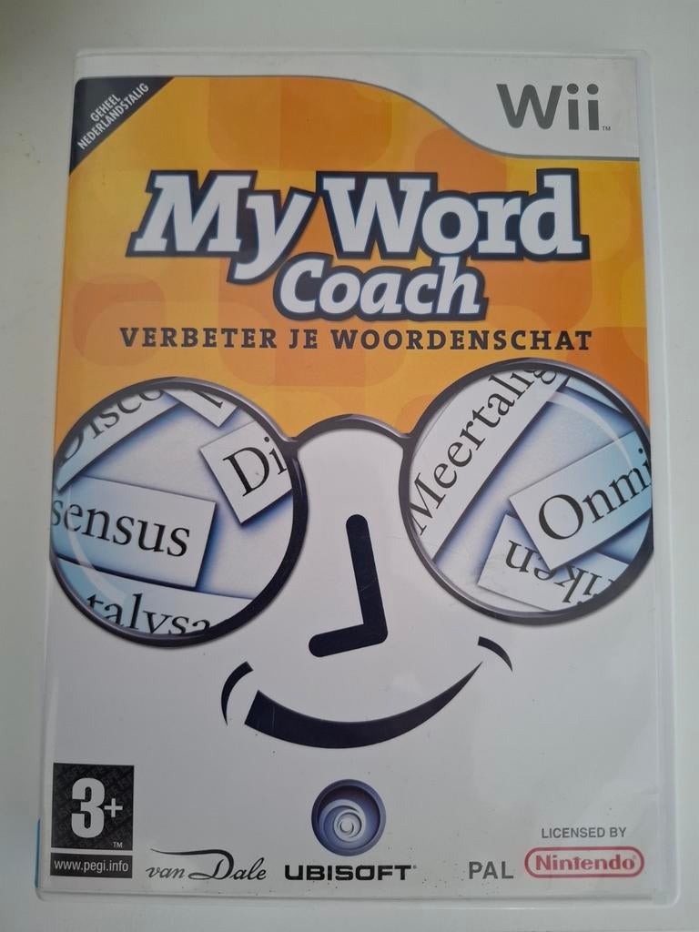 My Word Coach Wii, Puzzel en Educatief, Ophalen of Verzenden, Zo goed als nieuw, 3 spelers of meer