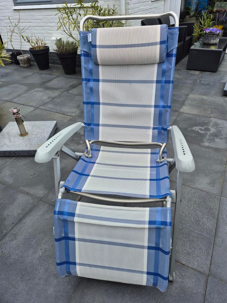 2 x Dukdalf Loungestoel, Ophalen, Campingstoel
