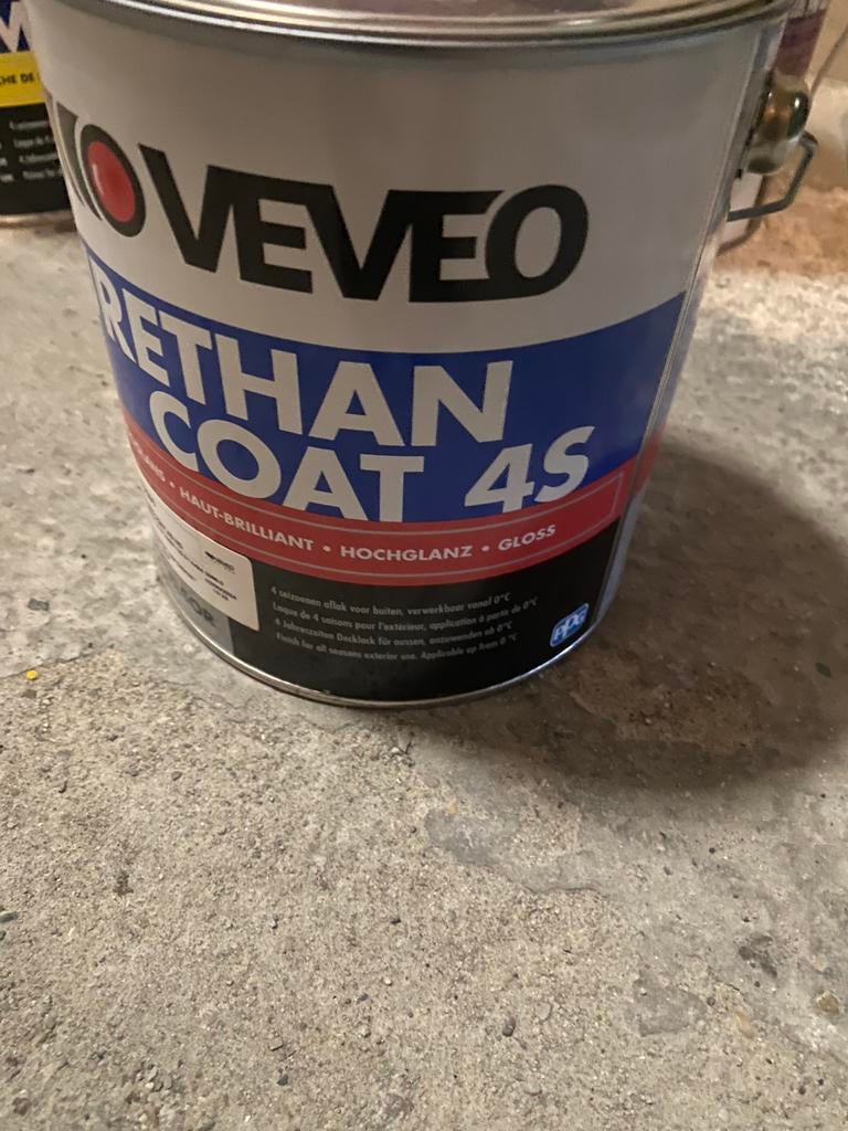 4S VERF TE KOOP, Ophalen, Nieuw, Lak, Grijs