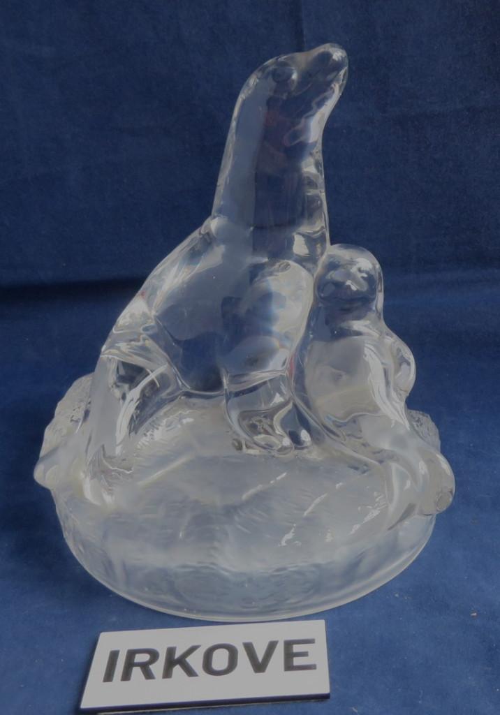 KRISTAL * ZEEHOND * Serie Beeldje *, Verzamelen, Dierenverzamelingen, Verzenden, Zo goed als nieuw, Wild dier, Beeldje of Figuurtje