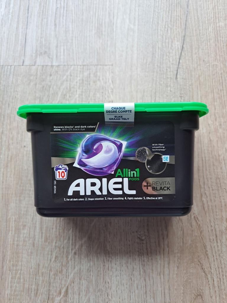 Nieuwe Ariel wasmiddel pods zwarte was, Ophalen of Verzenden, Nieuw