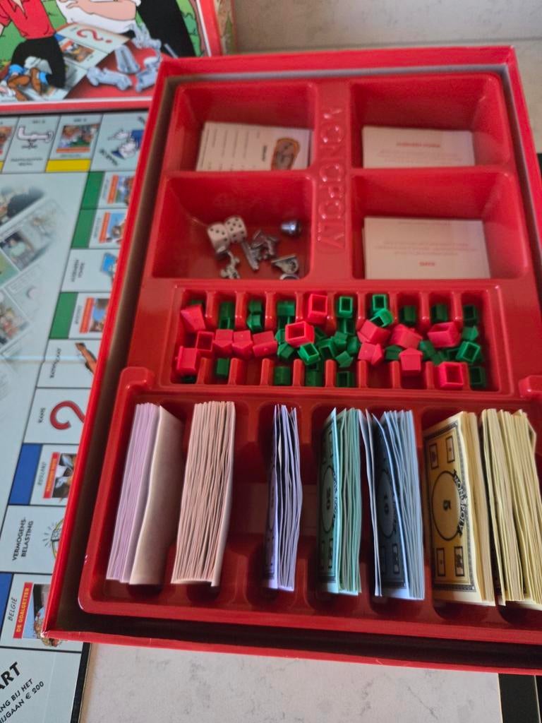 Suske en Wiske - Monopoly, Verzamelen, Stripfiguren, Ophalen of Verzenden, Suske en Wiske, Gebruikt, Gebruiksvoorwerp