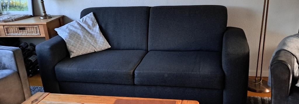 Comfortabele 2,5 zitsbank, Ophalen, Gebruikt, Minder dan 75 cm, Tweepersoons