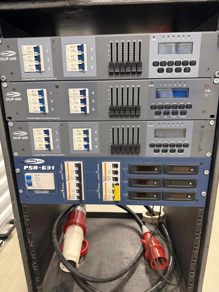 Showtec dimmers, Ophalen, Gebruikt, Licht