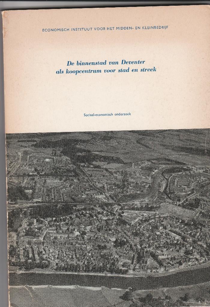 de binnenstad van deventer als koopcentrum, Boeken, Ophalen of Verzenden