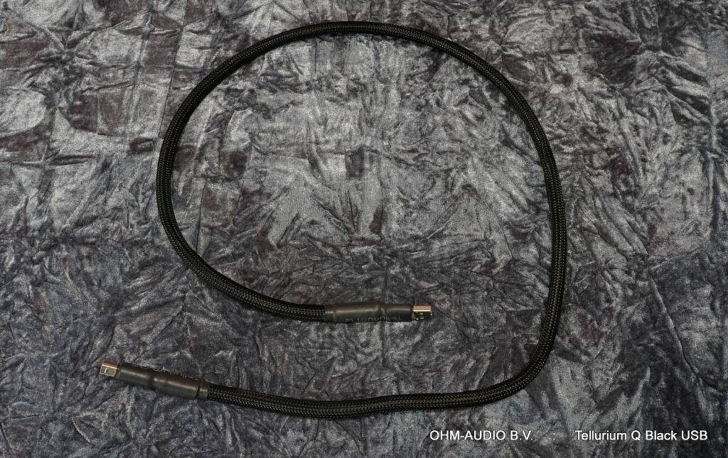 Tellurium Q, Black, USB, 1.0 Meter, Occasion, Audio, Tv en Foto, Audiokabels en Televisiekabels, Zo goed als nieuw, Interlink-kabel