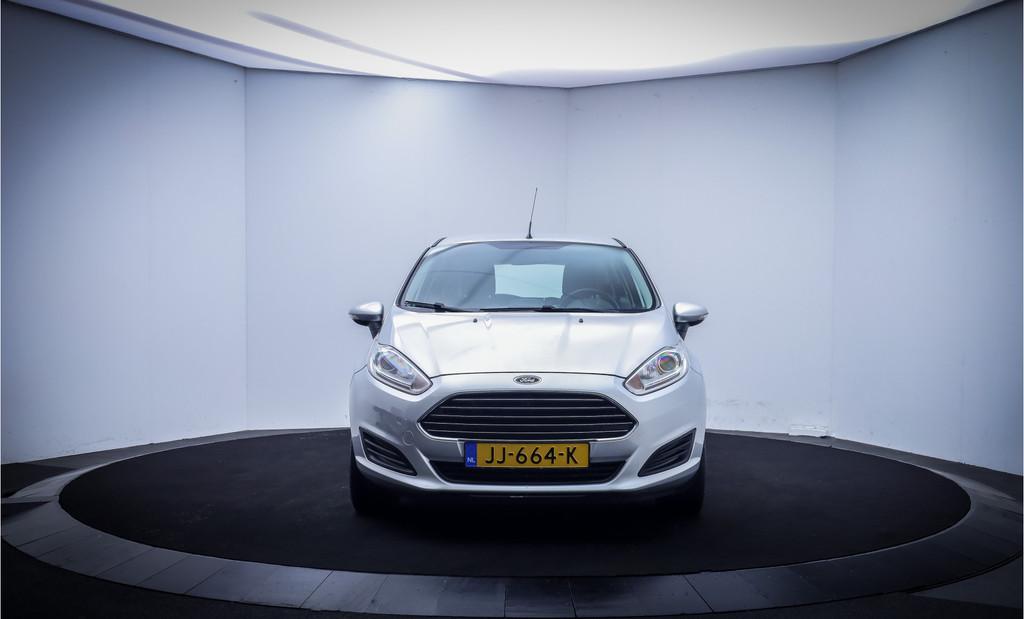 Ford Fiesta 1.0 Style 5-DRS NETTE AUTO! AIRCO | NAVI | BLUET, Stof, 525 kg, 23 km/l, Origineel Nederlands