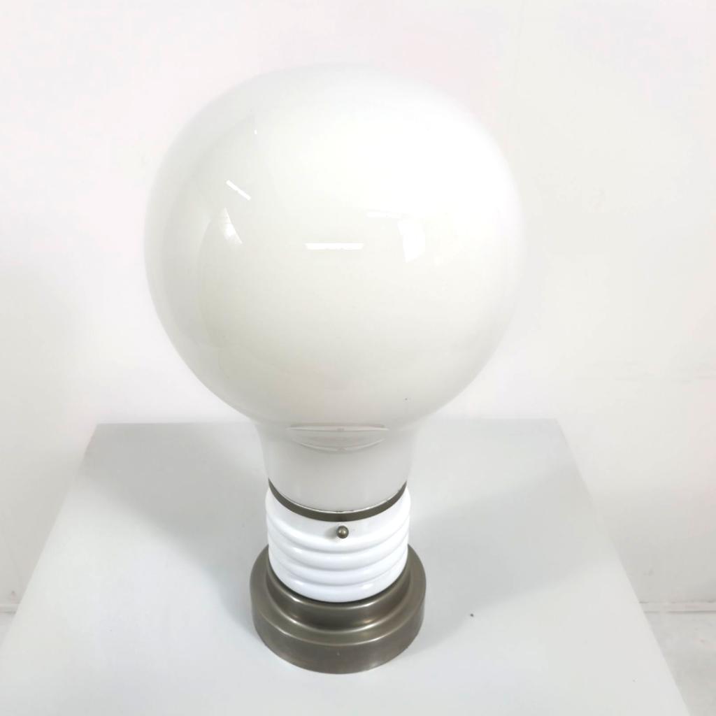 Tafellamp Mazzega Stijl vintage 70s murano, Ophalen of Verzenden, Gebruikt, Glas, 50 tot 75 cm