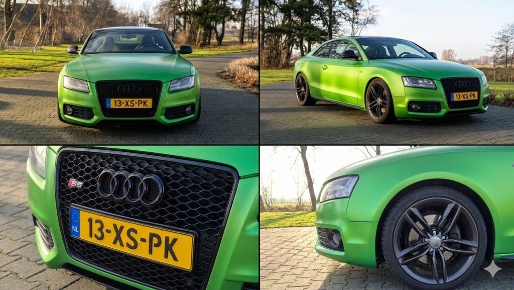 Audi S5 4.2 FSI, 8 cilinders, 4 stoelen, Alcantara, Origineel Nederlands