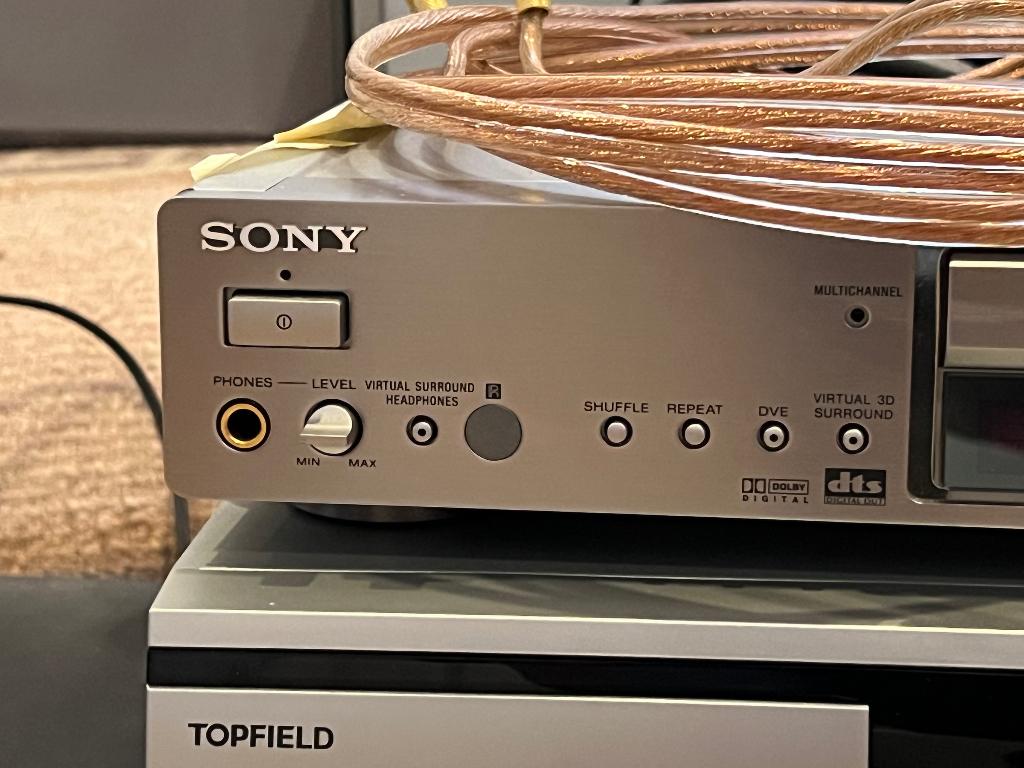 Sony CD DVD Player DVP-S735D, Ophalen, Zo goed als nieuw, Dvd-speler, Sony