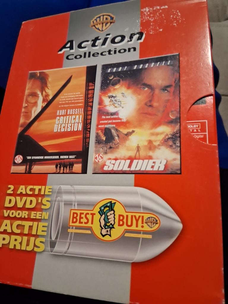 Action Collection: Critical Decision & Soldier DVD Boxset, Cd's en Dvd's, Dvd's | Actie, Gebruikt, Vanaf 16 jaar, Boxset, Actie