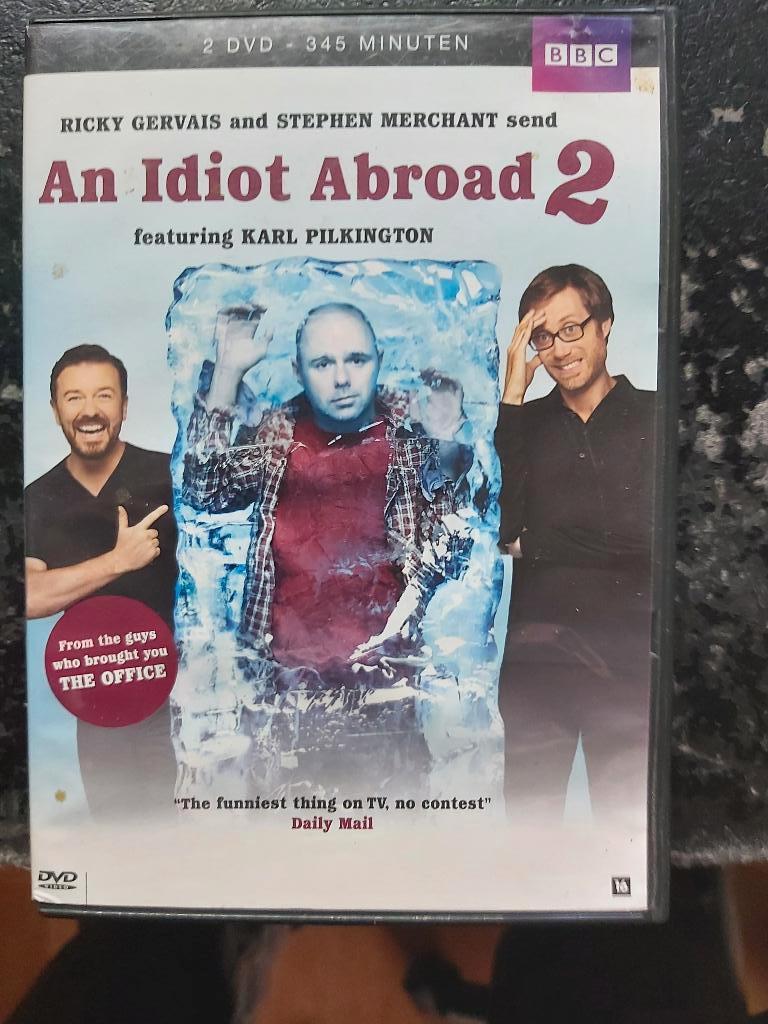 an idiot abroad 2, Cd's en Dvd's, Alle leeftijden, Ophalen of Verzenden, Gebruikt, Komedie