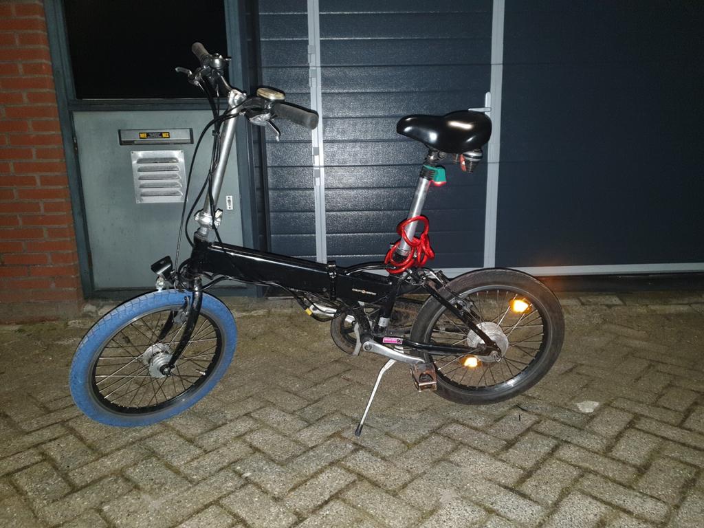 Comfortable electric folding bike with 6 gears, Gebruikt, Versnellingen, Ophalen, Overige merken