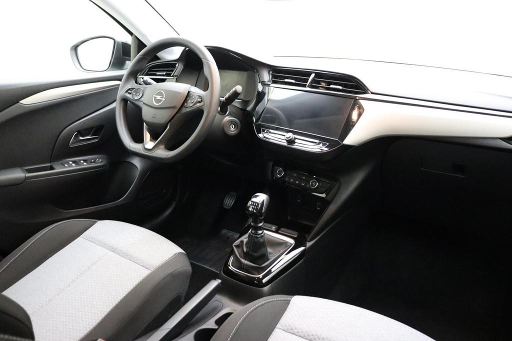 Opel Corsa 1.2 Turbo 100pk Edition | Navi via App | Achterui, Stof, Gebruikt, 49 €/maand, Handgeschakeld