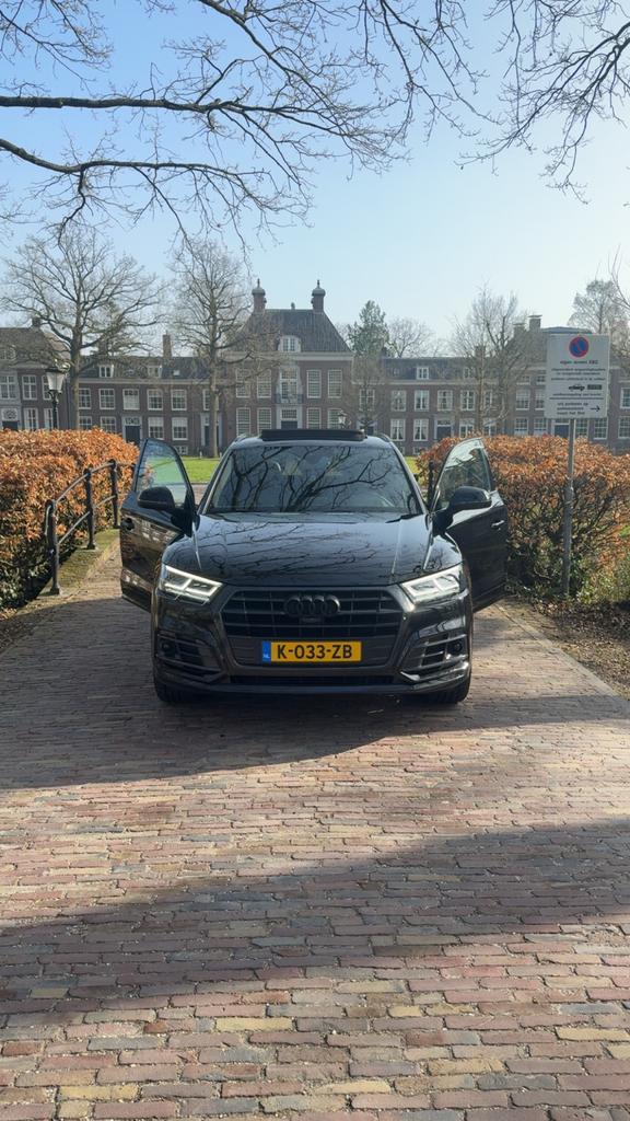 Audi Q5 2.0 Tfsi Quattro 252pk 2017 Black, 4 cilinders, Zwart, 14 km/l, Particulier