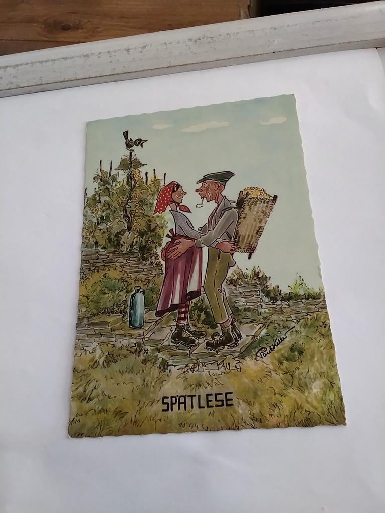 SPATLESE.  BOER EN BOERIN, Verzamelen, Ophalen of Verzenden