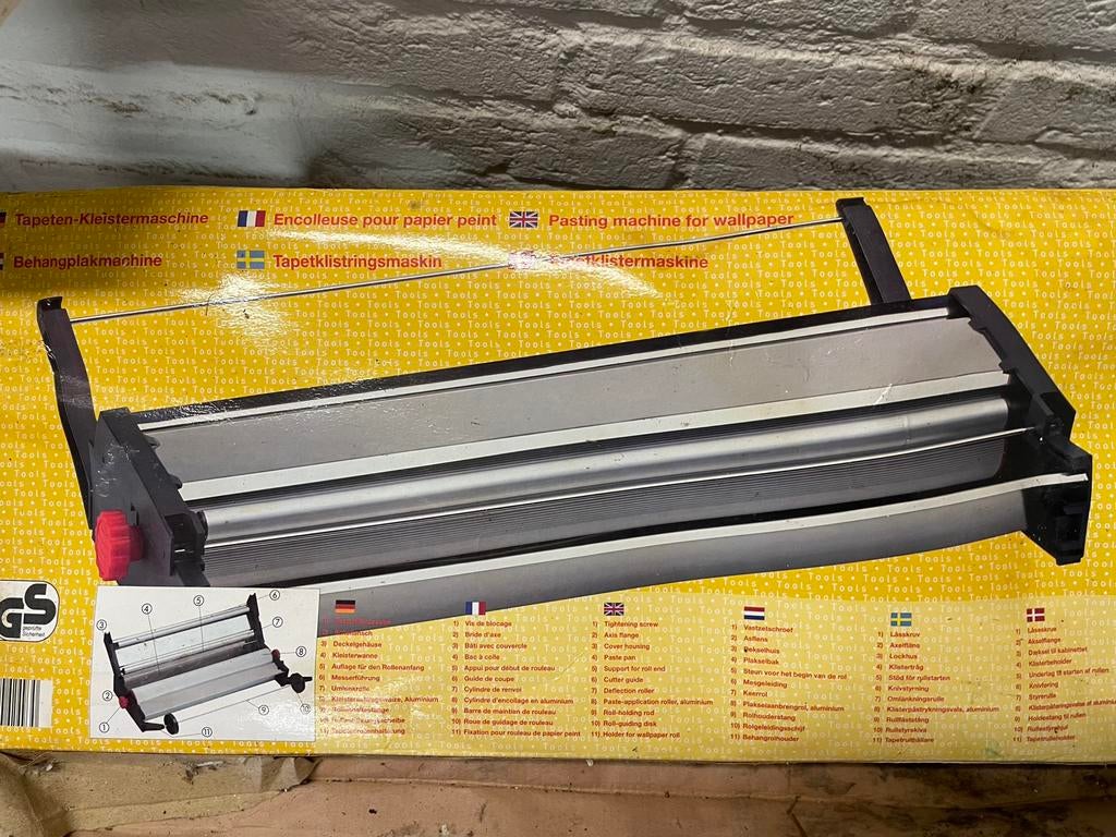 POWER FIX BEHANG PLAKMACHINE, Ophalen of Verzenden, Zo goed als nieuw, Overige typen