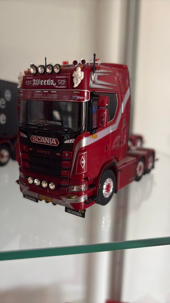Weeda scania oldschool, Ophalen of Verzenden, Zo goed als nieuw, Bus of Vrachtwagen, Tekno