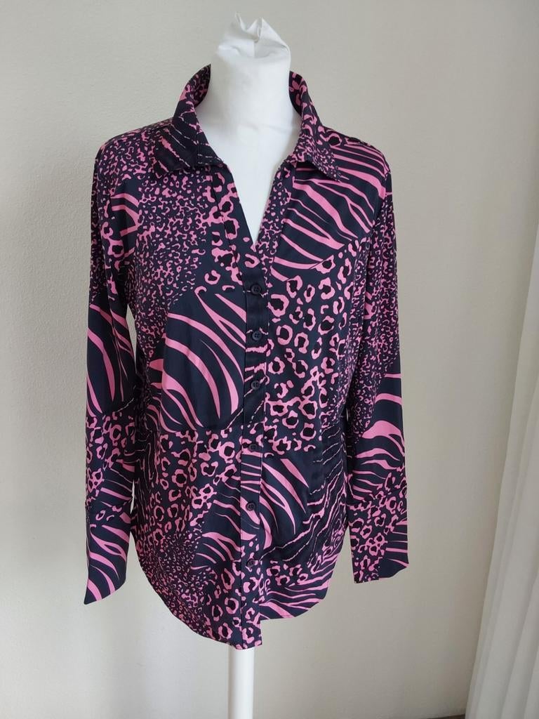 Prachtige blouse van My Pashion maat L, travelstof, My Pashion, Ophalen of Verzenden, Zo goed als nieuw