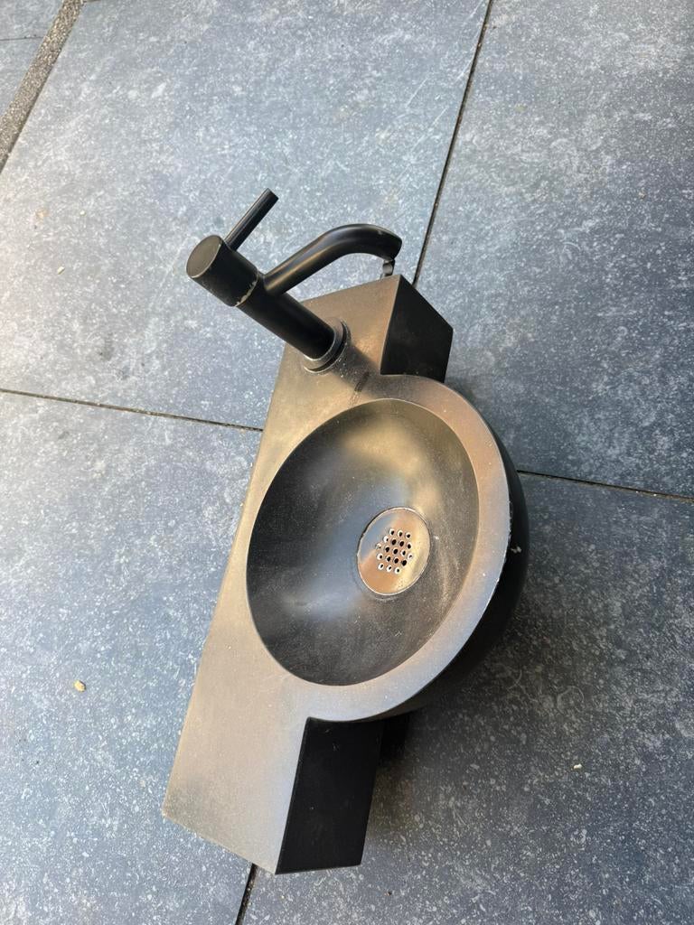 Mooie vonteintje top steen marmer, Ophalen of Verzenden, Zo goed als nieuw, Metaal of Aluminium