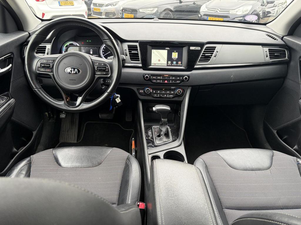Kia Niro 1.6 GDi Hybrid DynamicLine, Stof, Gebruikt, Met garantie (alle), Origineel Nederlands