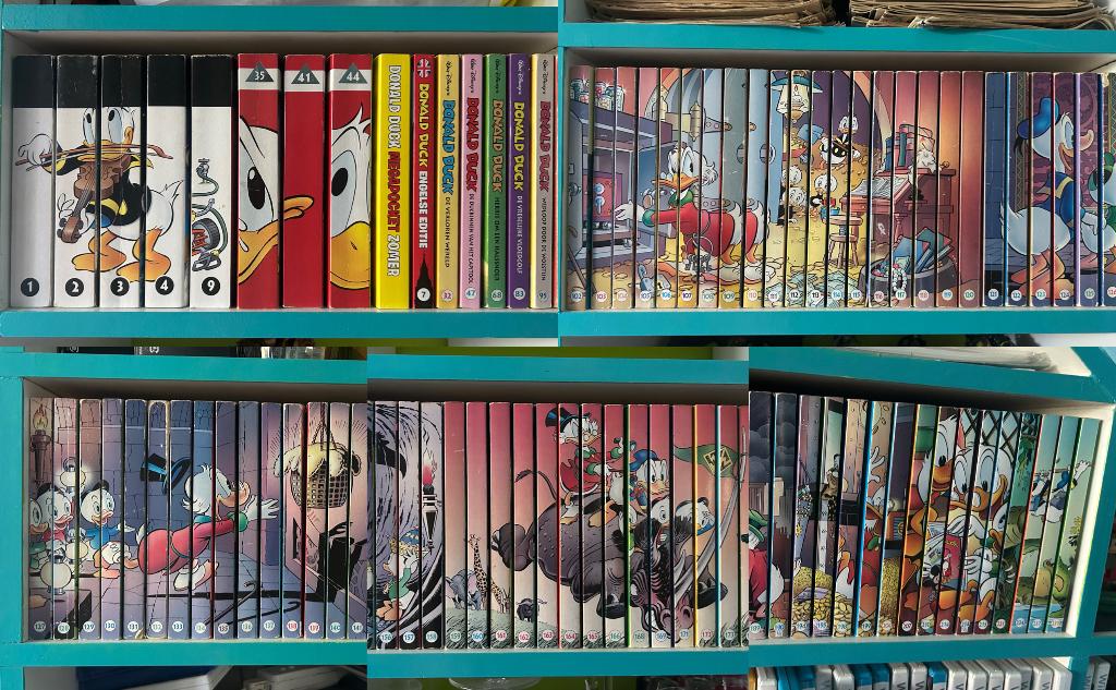Donald Duck verzameling, Meerdere stripboeken, Ophalen of Verzenden, Gelezen
