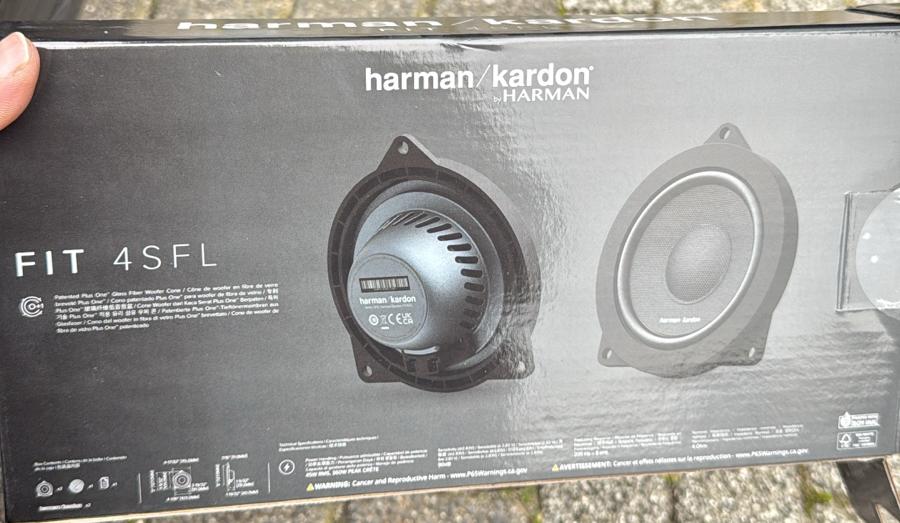 Harman Kardon FIT 4SFL speakers, Ophalen of Verzenden, Nieuw