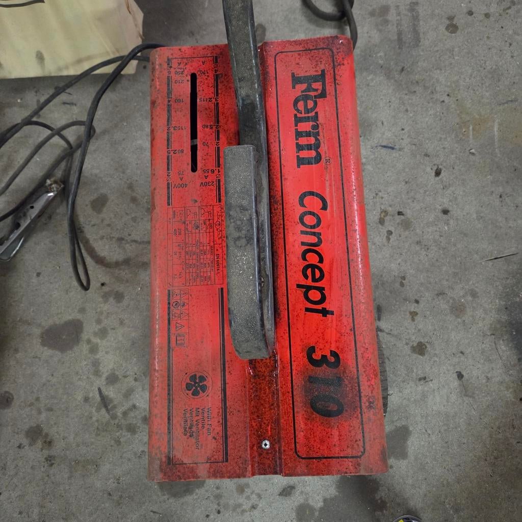 Lasapparaat ferm, Ophalen, Nieuw