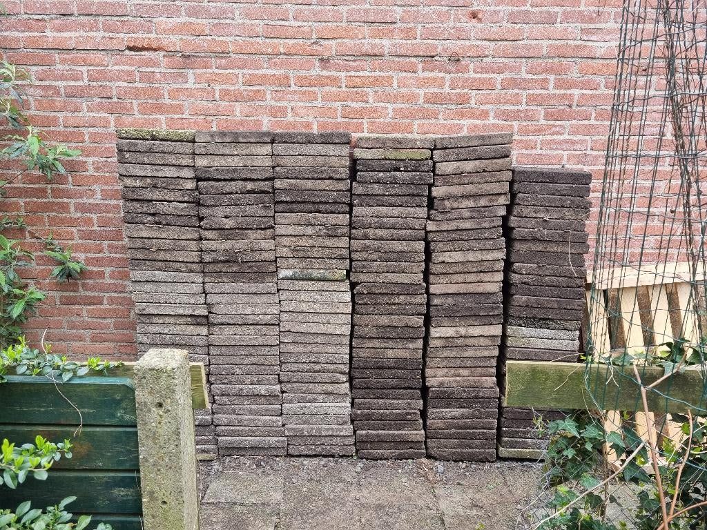Tuintegels 30x30 177 stuks (16m2), Tuin en Terras, Ophalen, Gebruikt, 10 m² of meer, Beton