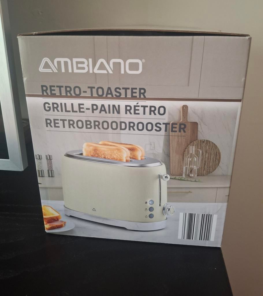 Nieuwe Ambiano Retro Broodrooster - Ongebruikt, Ophalen, Nieuw
