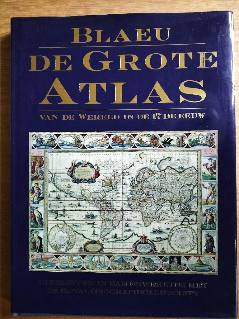 Atlas Blaeu, Overige atlassen, Voor 1800, Ophalen of Verzenden, Zo goed als nieuw