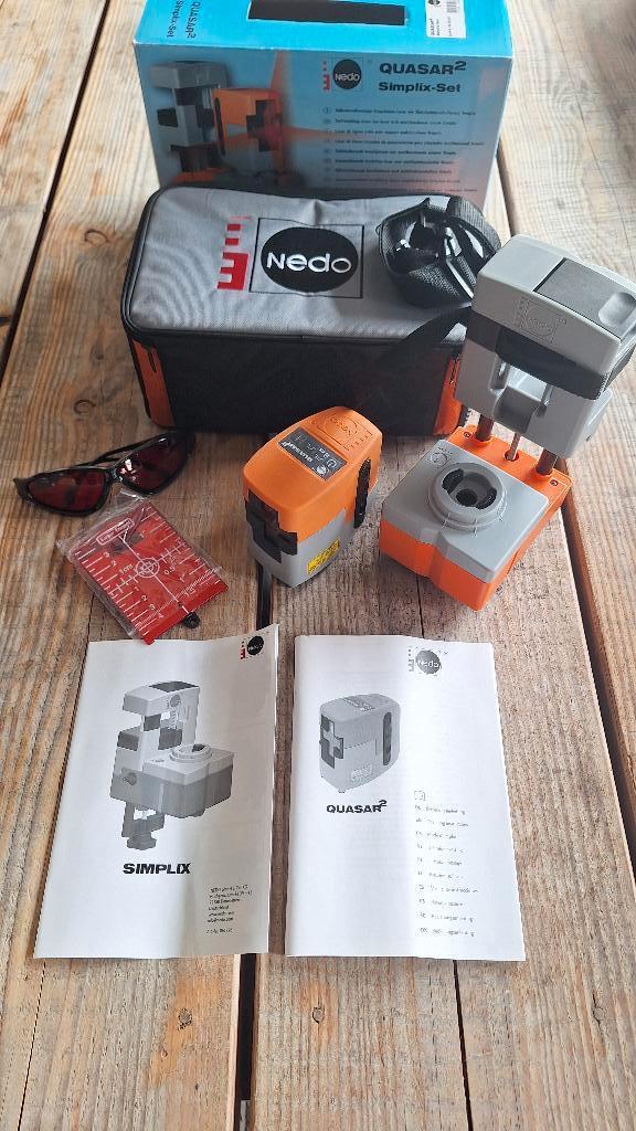 Nedo Quasar2 Simplix Set Laser bouwlaser NIEUW!, ,, Nieuw, Ophalen of Verzenden, ,