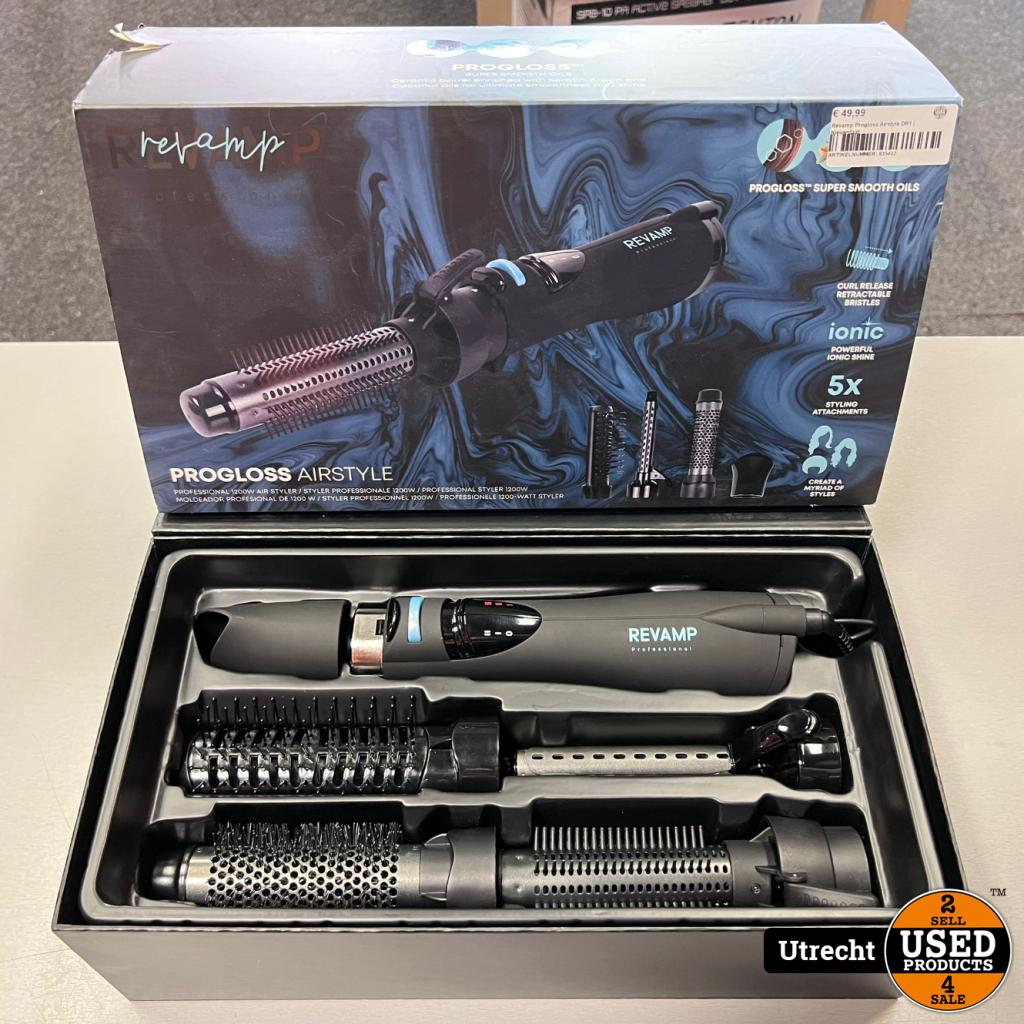 Revamp Progloss Airstyle DR1 Nieuwstaat, Revamp, Zo goed als nieuw, Support@revamp.com, Revamp, 41 Crescent Drive
Southborough, TN 02113
USA