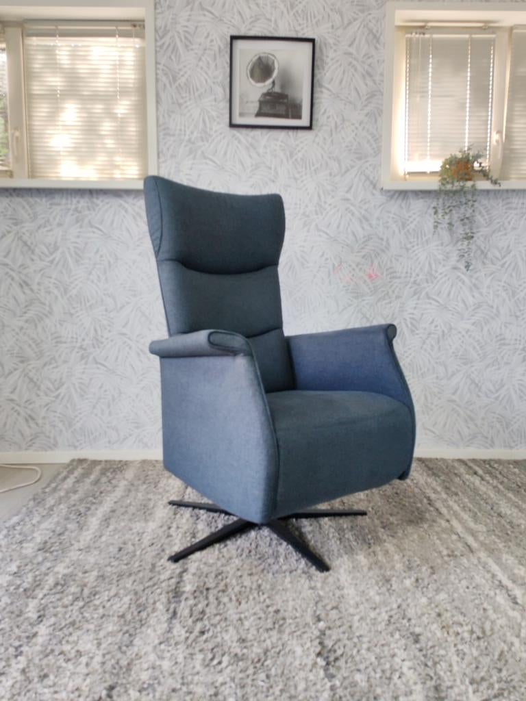Prominent Wilson design relax fauteuil handmatig, Huis en Inrichting, Fauteuils, Prominent, Minder dan 75 cm, Ophalen of Verzenden
