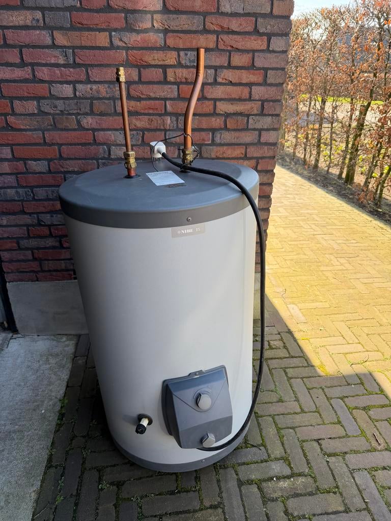 NIBE 160 liter 6KW elektrische boiler, Ophalen, Gebruikt, 100 liter of meer, Boiler