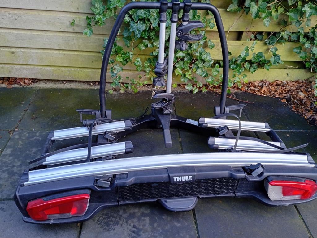 Thule VeloSpace XT 939 fietsendrager voor 3 fietsen, Ophalen, 3 fietsen of meer, Elektrische fiets, Zo goed als nieuw