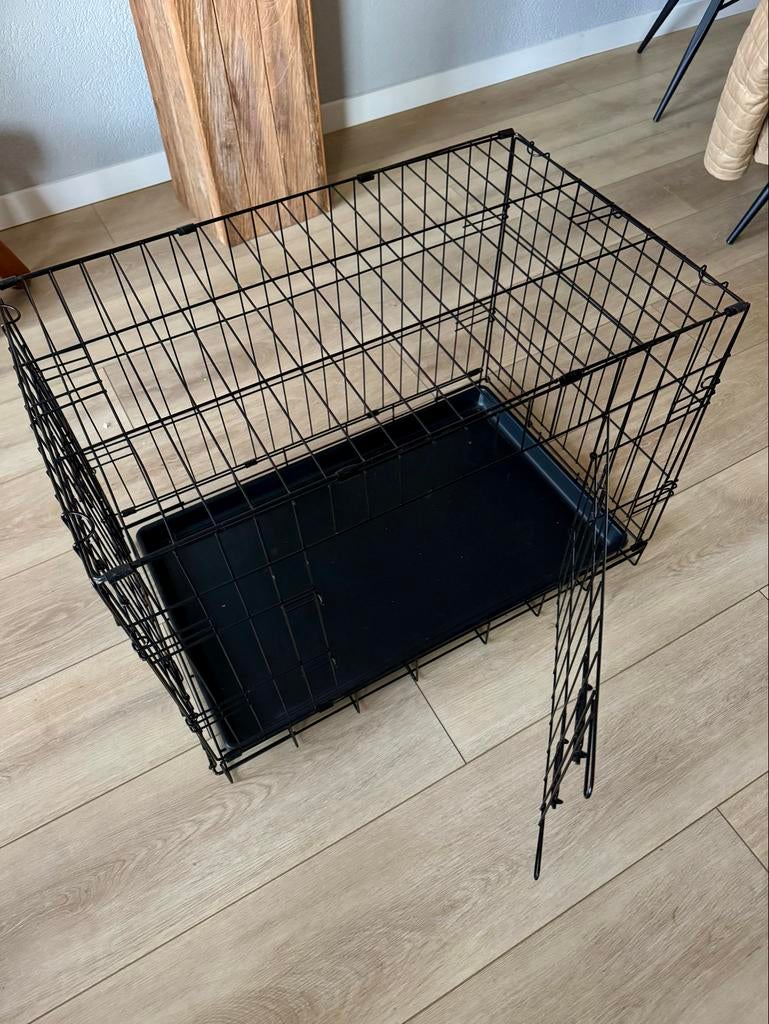 Hondenbench, hxlxb 55x76x47 cm, opvouwbaar, Ophalen, Gebruikt